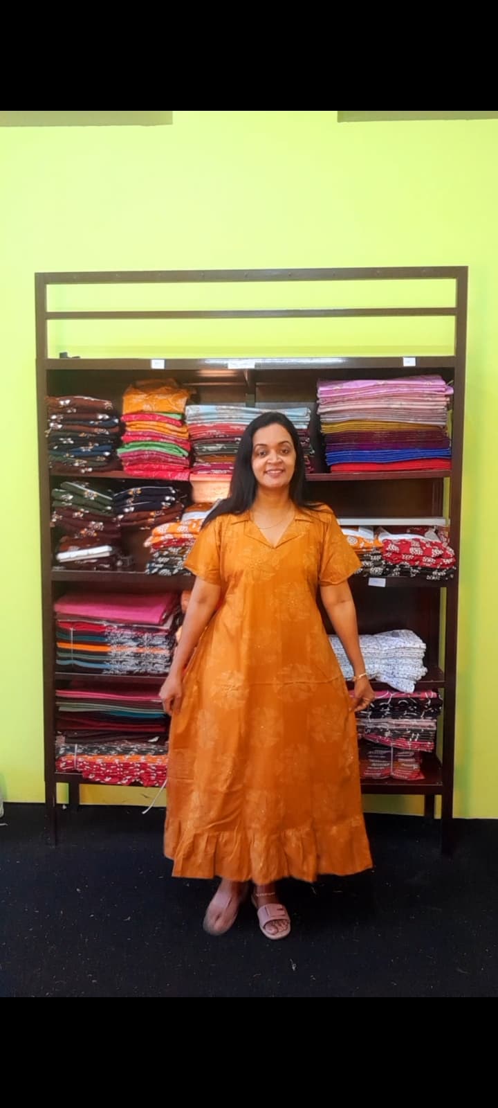 Cotton Frock Nighty - image 1