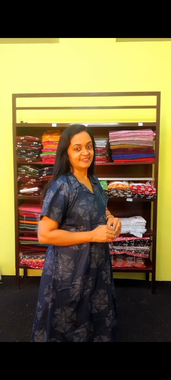 Cotton Frock Nighty - alternate view