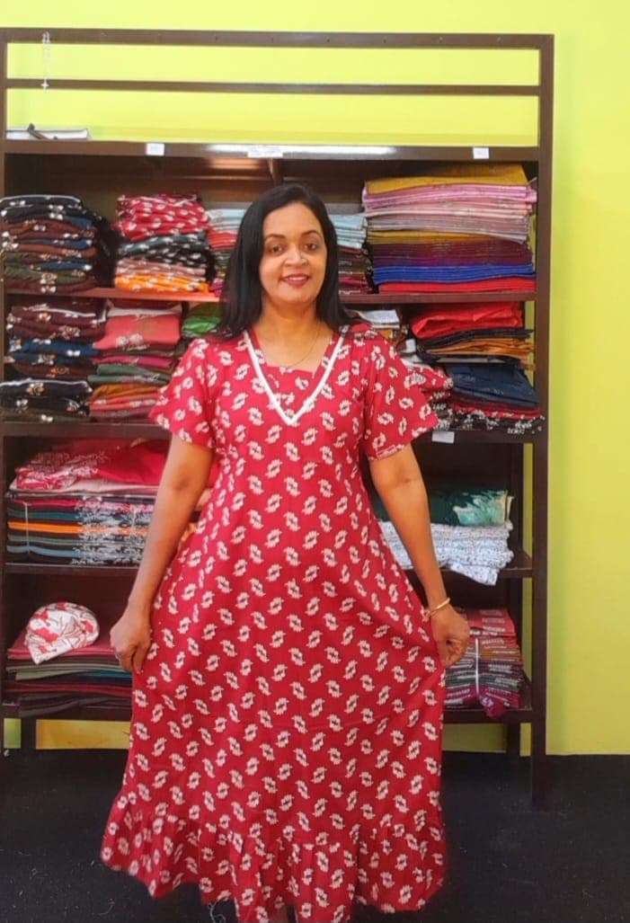 Cotton Frock Nighty