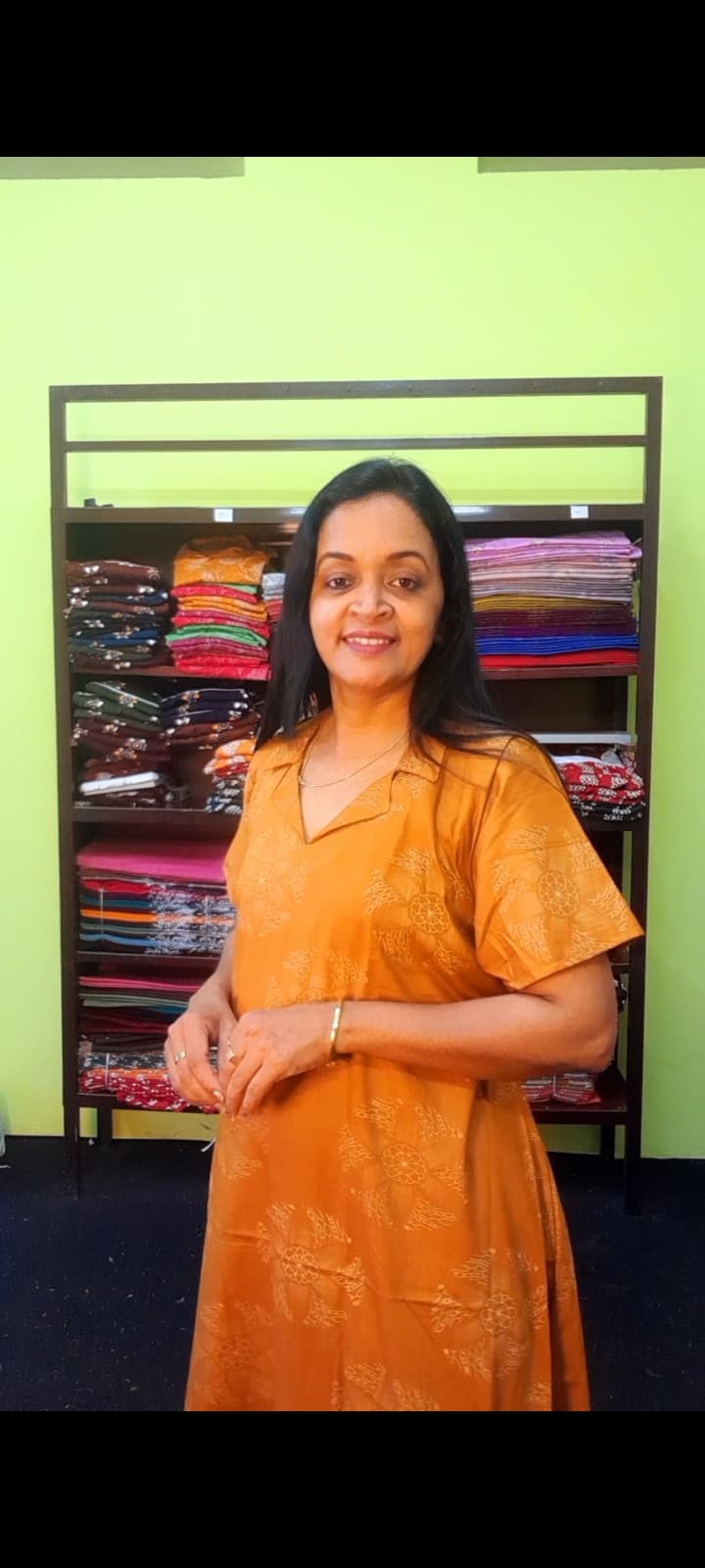 Cotton Frock Nighty - alternate view