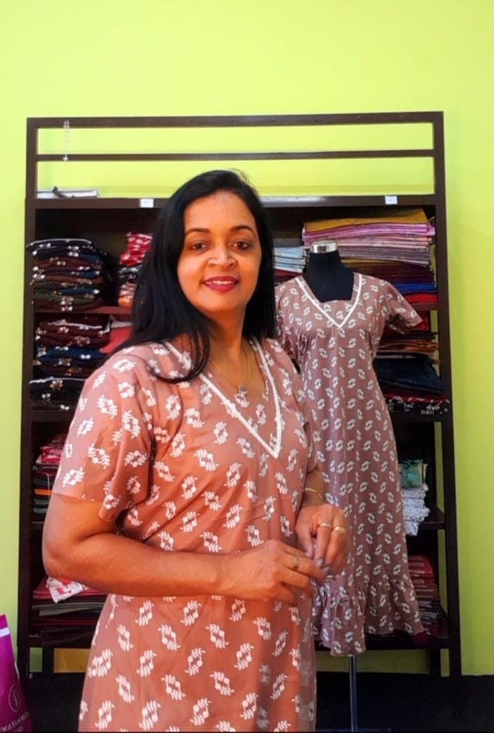 Cotton Frock Nighty